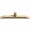 Ekena Millwork Portland Rough Sawn Timber Gable Bracket, Douglas Fir, 72"W x 18"H x 6"D x 6"F, 6/12 Pitch GBW072X18X0606POR00RDF - alternate 2